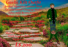 Gaelic Kilt Ensemble-Tartan 3