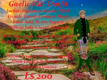 Gaelic Kilt Ensemble-Tartan 4