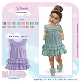 BLESSIDBABIES WINNIE PURPLES (ADD)