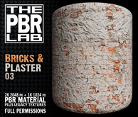 The PBR Lab - Bricks & Plaster 03