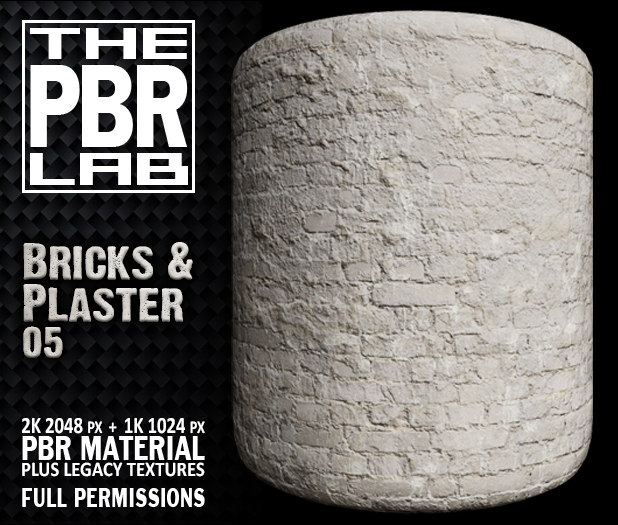 The PBR Lab - Bricks & Plaster 05