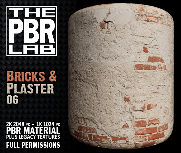 The PBR Lab - Bricks & Plaster 06