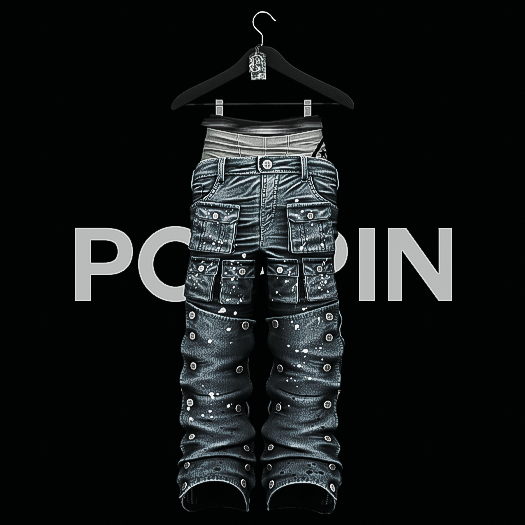 Poppin. Mav Denim Pants (Fatpack)