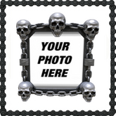 Skull and Chain Frame