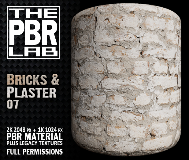 The PBR Lab - Bricks & Plaster 07