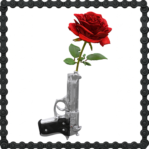 Gun Single Rose Vase