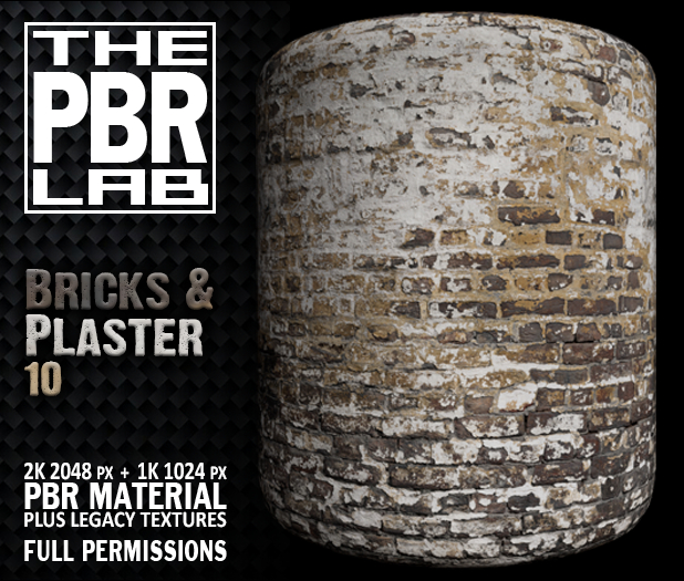 The PBR Lab - Bricks & Plaster 10