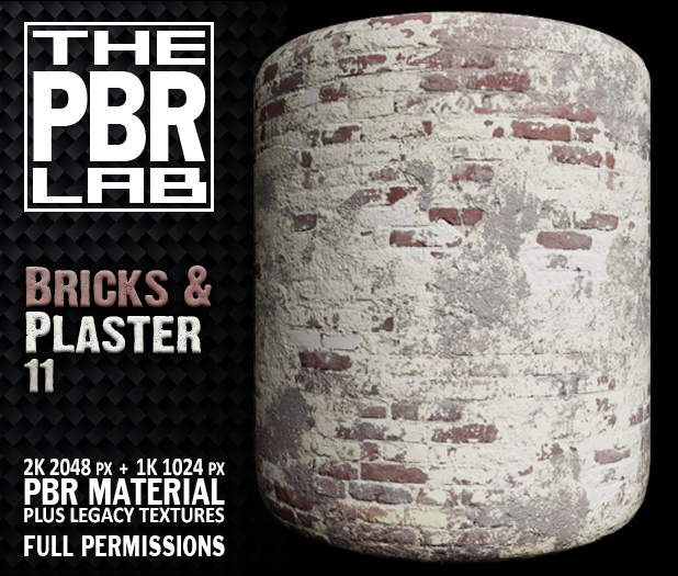 The PBR Lab - Bricks & Plaster 11