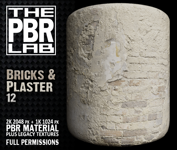 The PBR Lab - Bricks & Plaster 12
