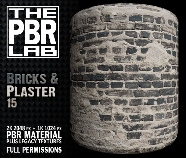 The PBR Lab - Bricks & Plaster 15