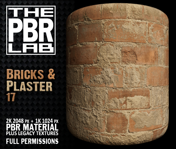 The PBR Lab - Bricks & Plaster 17