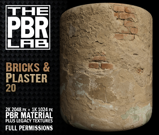 The PBR Lab - Bricks & Plaster 20