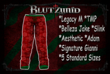 Red Snowflake Pjs M