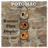 Rooster Plate Display