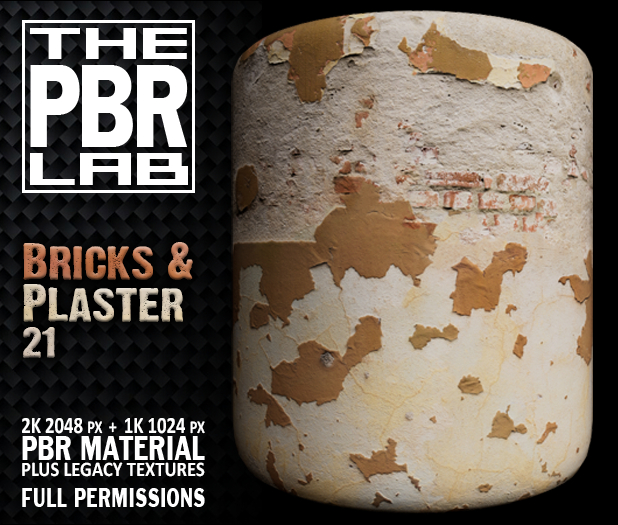 The PBR Lab - Bricks & Plaster 21
