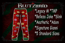 Red Ornament Pjs M