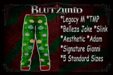 Green Ornament Pjs M