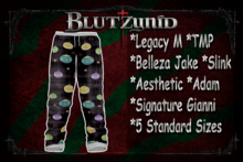 Black Ornament Pjs M