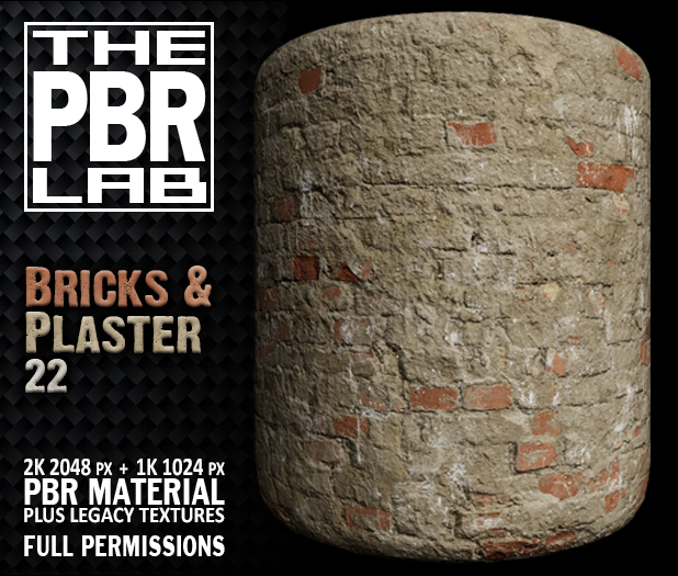 The PBR Lab - Bricks & Plaster 22