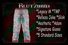 White Snowman Pjs M