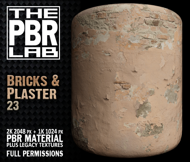 The PBR Lab - Bricks & Plaster 23