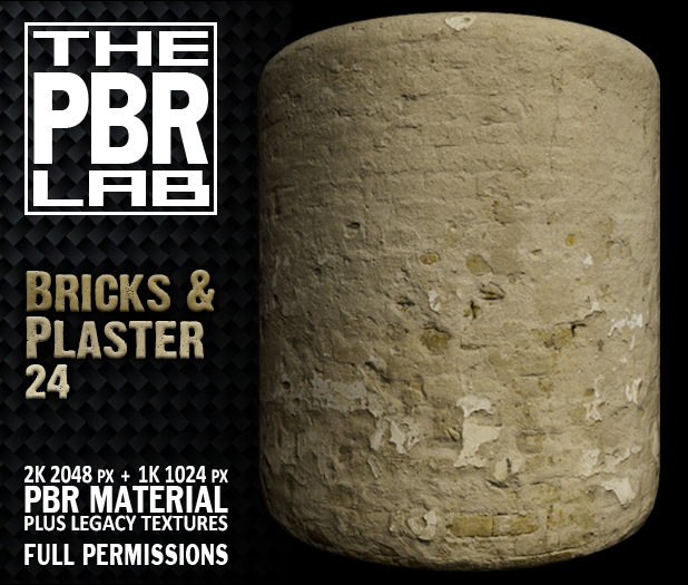 The PBR Lab - Bricks & Plaster 24