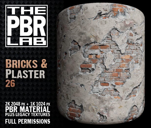 The PBR Lab - Bricks & Plaster 26