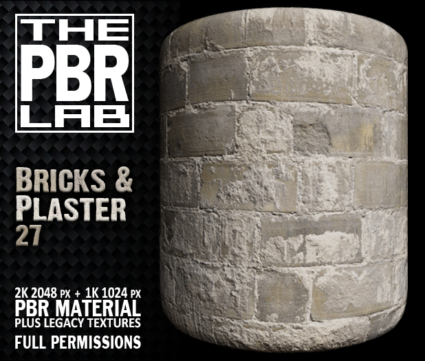 The PBR Lab - Bricks & Plaster 27
