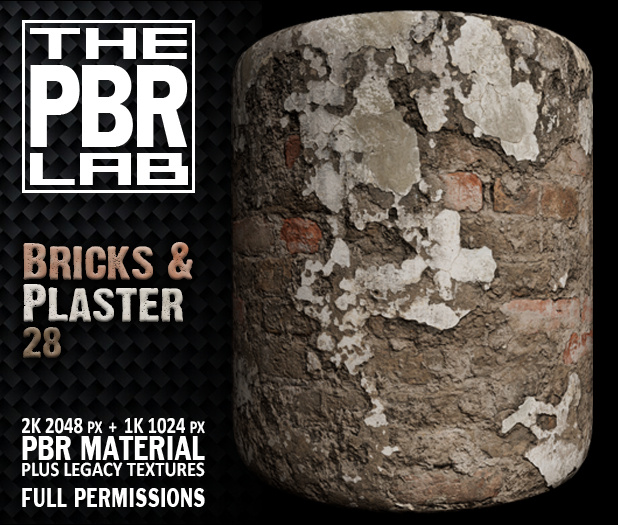 The PBR Lab - Bricks & Plaster 28