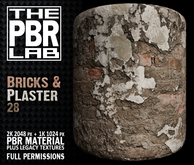 The PBR Lab - Bricks & Plaster 28