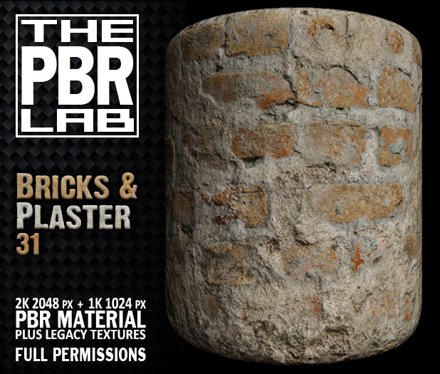 The PBR Lab - Bricks & Plaster 31