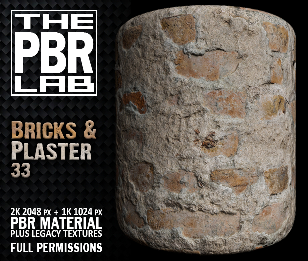 The PBR Lab - Bricks & Plaster 33