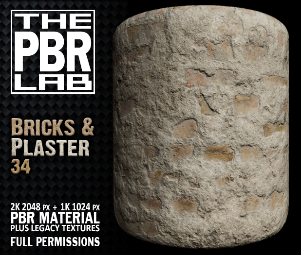 The PBR Lab - Bricks & Plaster 34