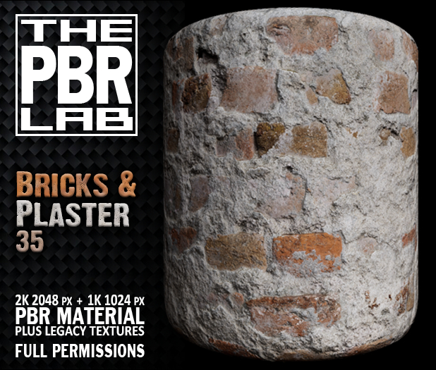 The PBR Lab - Bricks & Plaster 35