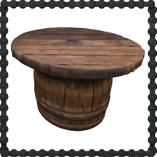 Old Barrel Table,Rustic table