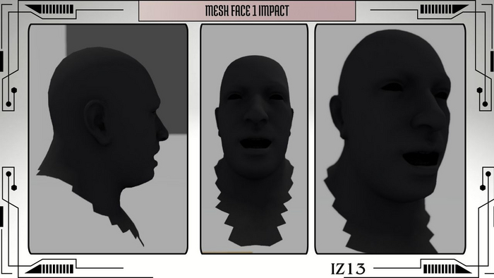MESH FACE 1 IMPACT