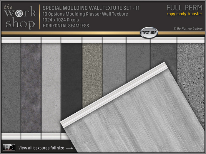 SPECIAL MOULDING WALL TEXTURE SET-11