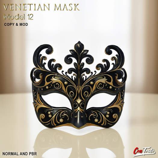 [ConTrato] Venetian Mask Model 12
