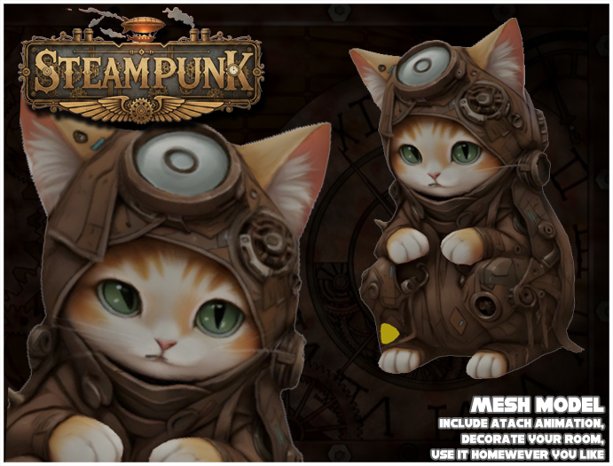 Steampunk Cat