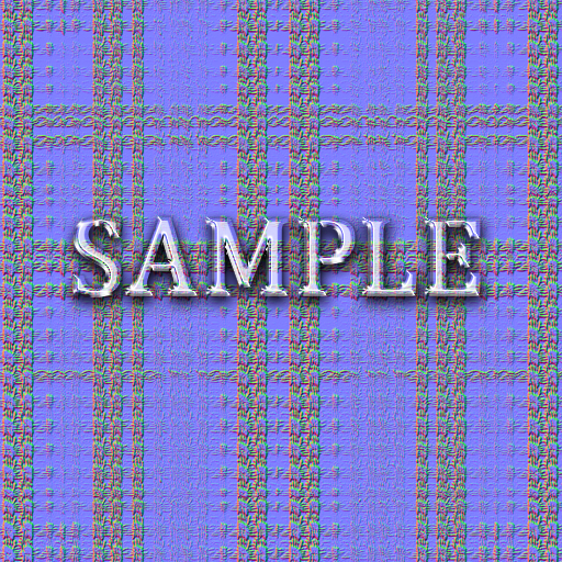 [ Knitted St Patricks Day Seamless 01 ] Normal Map - E