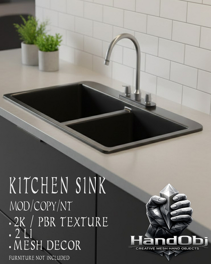 HandObj Kitchen Sink (unpack)