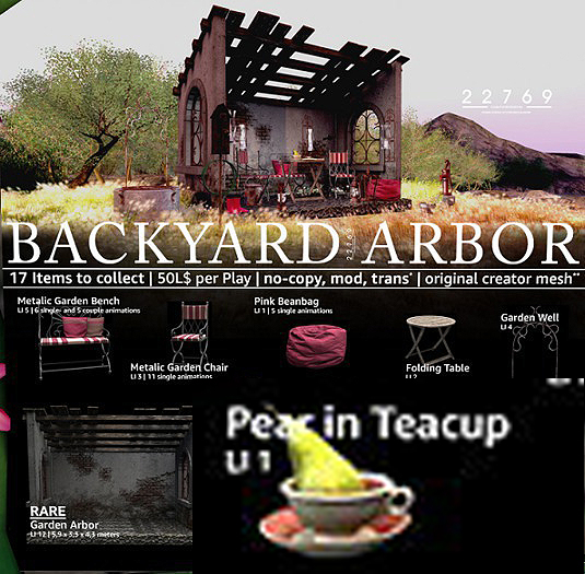 22769 - Pear in Teacup - COMMON