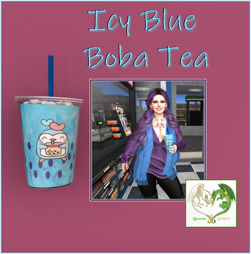 Icy Blue Boba **Add Me**