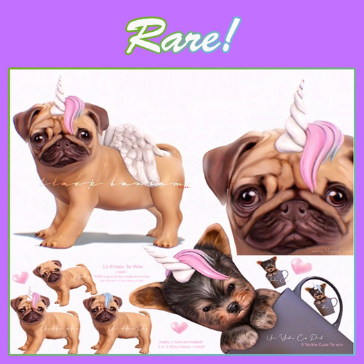 *[BB] Derpy Uni Pug 2 in 1 RARE