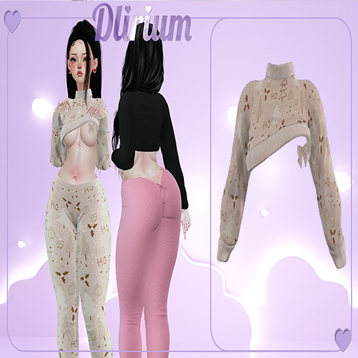 .::Dlirium::.Top HoHo cream Pattern