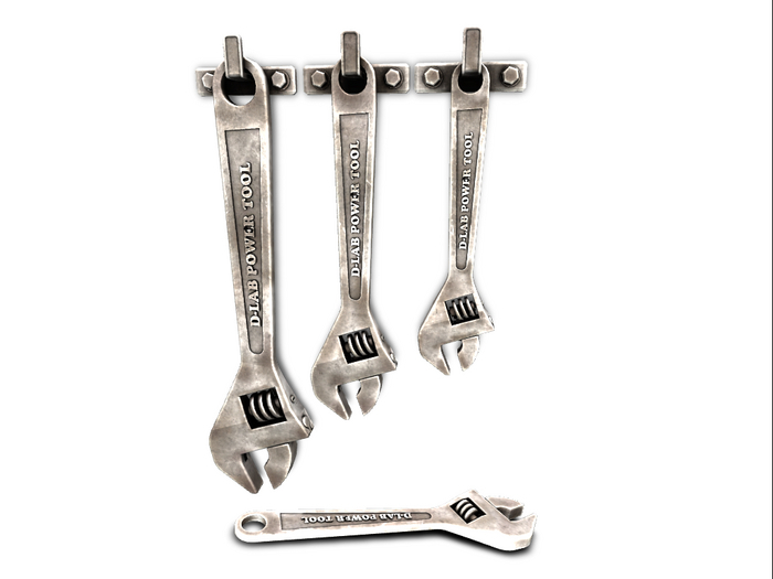 09 D-LAB TOOLS 09 monkey wrench