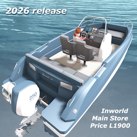 Power Boat Bonito-21 V.1 Cruiser