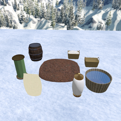 Free Rustic/Medieval Decor - Full Perms