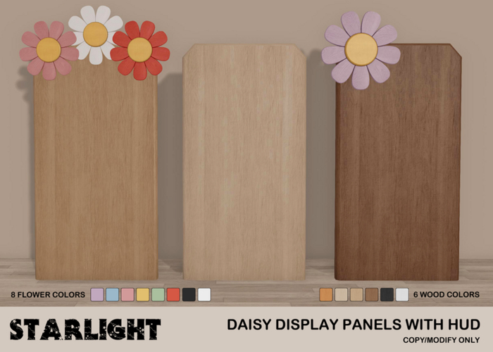:: SA ::  Daisy - Display Panels with HUD