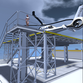 HeliPad Platform 18x15M (Tintable)